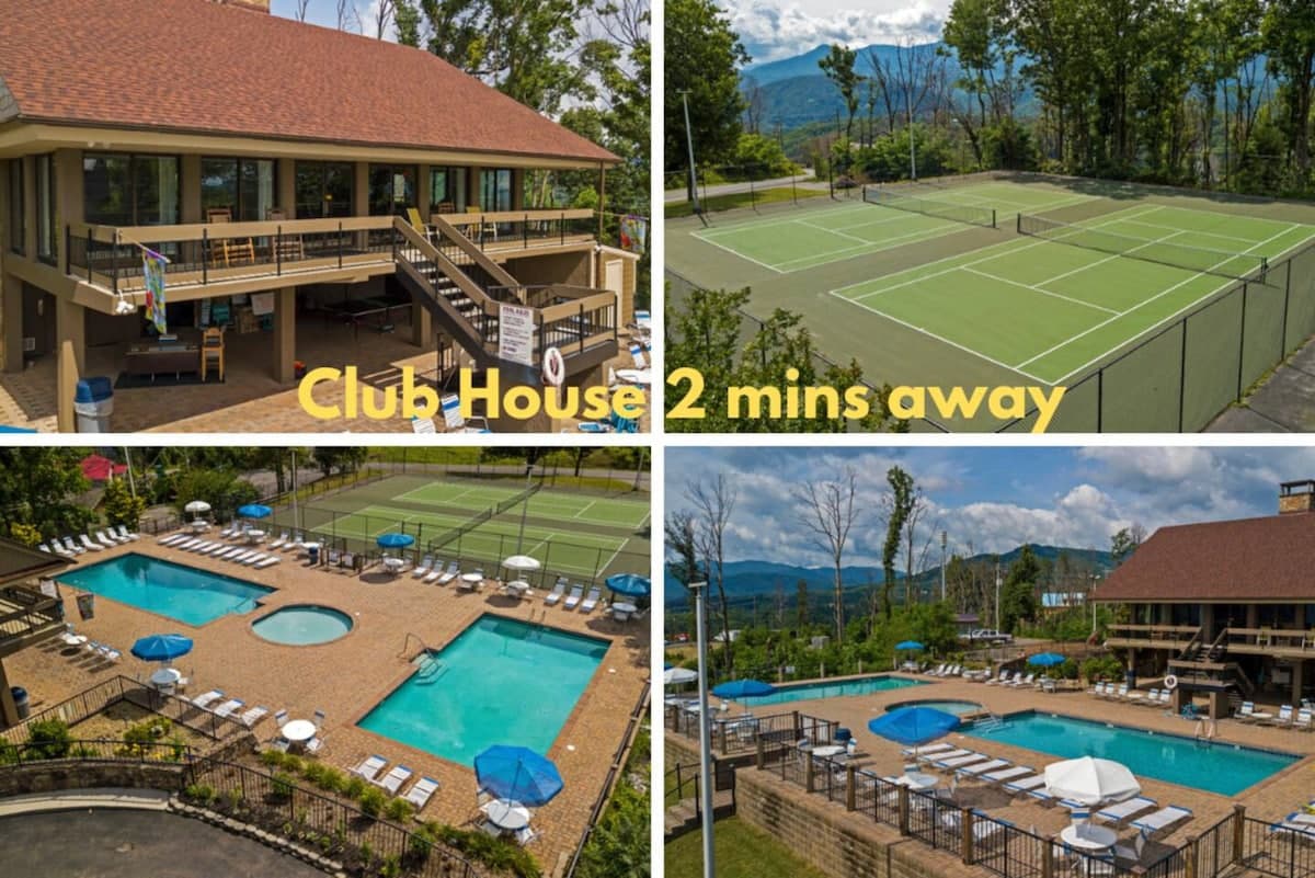 Address for club house is “705 Village Loop Rd
Gatlinburg, TN 37738
United States”